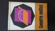 Alexandu Myller - Geometrie Analitica. 1972 foto