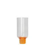 Cumpara ieftin Pahar - Victoria, clear/orange | ByOn