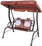 Leagan pentru copii Sandia Mono, 2 locuri, 115x75x110 cm, model maimuta