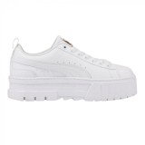 Puma Mayze Lth Jr White- Team Gold 384527-01-38.5
