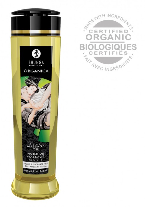 Ulei Shunga Organica fara parfum 240ml
