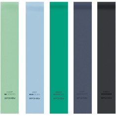 Spokey Artio Set set de elastice de fitness Green