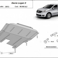 Scut motor aluminiu Dacia Logan 2013-2020