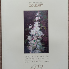 Goldart, Arta plastica in licitatii publice, catalog lucrari vandute 2008