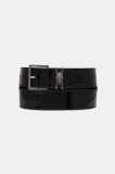 Kurt Geiger London curea de piele SHOREDITCH culoarea negru, 783009309