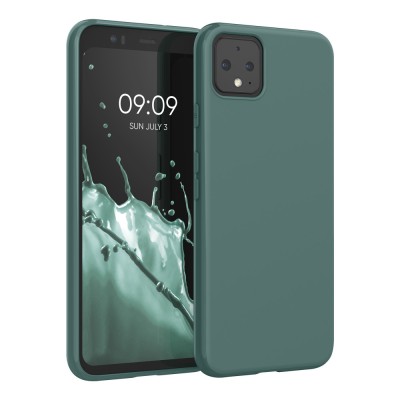 Husa pentru Google Pixel 4, Silicon, Verde, 50326.171 foto