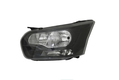 Far Ford Transit, 06.2016-12.2019, model: Transit, montare fata, stanga, cu lumina de zi; H15+H7+PY21W+W5W; electric; negru; cu motor; halogen, AYFAR foto