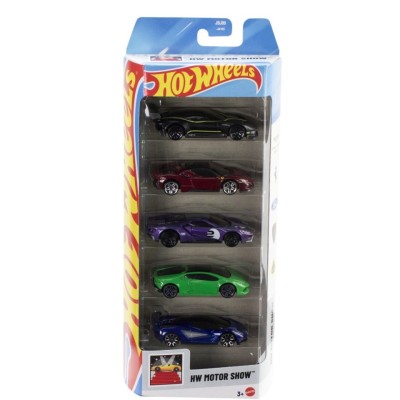 SET 5 MASINI HOT WHEELS HW MOTOR SHOW foto