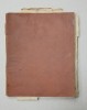 Caiet cu Desene Satirice &amp; Caricaturi 1908, Penita si Laviu, Coperta Panzata, Carte Veche
