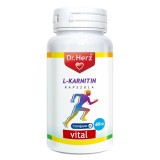 Capsule vegane L-Carnitina Dr Herz 60 buc