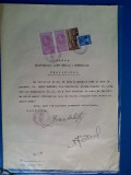 Lot Judaica Certificat fiscal Iancu Kepler, Zoltan Davidovici document