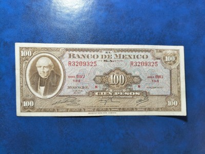 MEXIC 100 PESOS 1972 foto