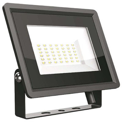 Reflector led smd 30w 4000k ip65 - negru foto