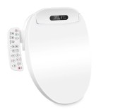Capac toaleta japoneza model lung 49-52 cm, cu functii de spalare, uscare, colac incalzit, actionare din consola