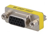 Adaptor D-Sub 15 pini HD Dual Soclu