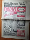 Ziarul CNM 14 septembrie 1992-michael douglas,alain delon,anthony quinn