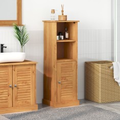 vidaXL Dulap de Baie maro miere 37 x 34 x 110 cm Lemn masiv de pin