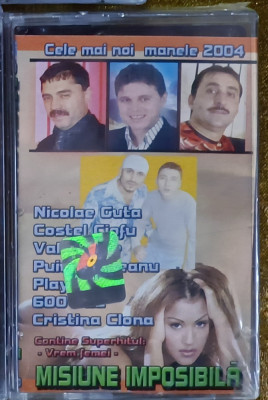 Misiune Imposibilă 2004 , casetă sigilată cu muzică de petrecere și manele foto