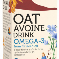 Bautura vegetala de ovaz cu Omega 3 bio 1L, Lima