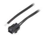 Cablu Micro-Fit 3.0 Tată 2 PIN 0,8m 4A PVC