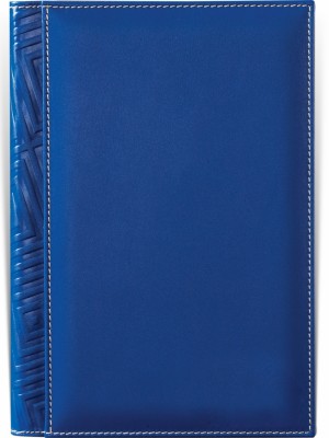 Agenda piele B5 albastra model E foto