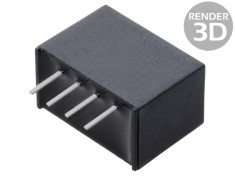 Convertor DC/DC 2W 5V la 12V 17-167mA SMD8 GAPTEC 2T8A4_0512S1.5UP