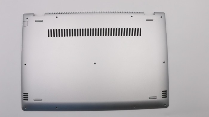 Carcasa inferioara bottom case Laptop, Lenovo, Yoga 510-15IKB Type 80VC, 5CB0M31440, AP1JD000730, argintie