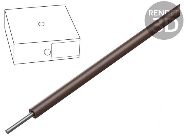 Cablu Siliconic Maro 1x2,5mm2 Cu 300V, 500V