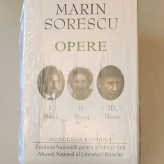Marin Sorescu. Opere (3 volume) Poezii (Academia Română) sigilat / în țiplă