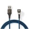 Cablu USB 2.0 A tata - USB Type C tata conector gaming 180 1m NEDIS