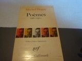 Michel Deguy - Poemes - in franceza, Alta editura