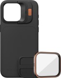 PolarPro Kit - LiteChaser iPhone 15 Pro Case Black + UV Filter