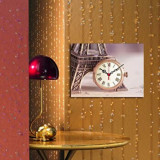 Tablou decorativ cu ceas Clockity, 248CTY1610, Multicolor