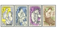 Cehoslovacia 1959 - aniversarea Miscarii Tinerilor Pionieri, serie neuzata foto
