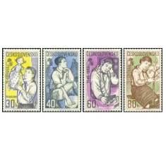 Cehoslovacia 1959 - aniversarea Miscarii Tinerilor Pionieri, serie neuzata