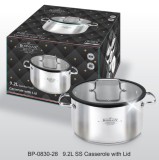 CRATITA INOX 18 10 PREMIUM 28CM, 9.2L, Bohmann