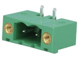 Regletă de Conexiuni Deconectabilă 5.08mm 2 Piste Soclu Tată