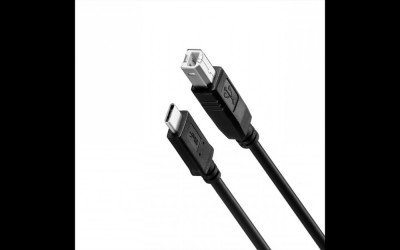 Cablu date USB-C USB 3.1 Type C Tata la USB 2.0 Type B Tata imprimanta foto