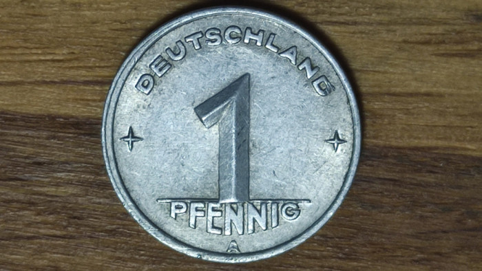 RDG DDR Germania republica democrata -moneda de colectie- 1 pfennig 1948 -superb