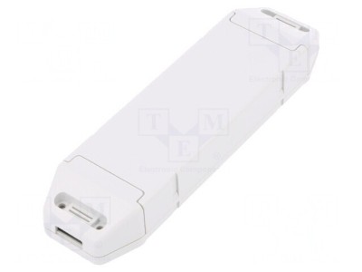 Carcasă Alimentator ABS Gri 44x163x24mm foto
