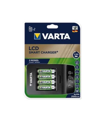 Incarcator Varta LCD Smart Charger+ 57684 NiMH AAA AA + 4 foto