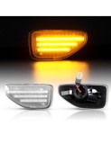 Set 2 Semnalizari Aripa Dinamice cu sticla transparenta Dacia Duster 2, Logan 2, Sandero 2, Xenon Bright
