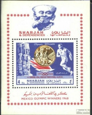 SHARJAH, SPORT MEXIC - COLIȚĂ MNH foto