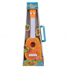 Instrument muzical Ukulele cu design de portocala, 36 cm foto