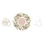 Set pentru borcane-Katie Alice- Preserve Sealing Set - Cottage Flower | Creative Tops