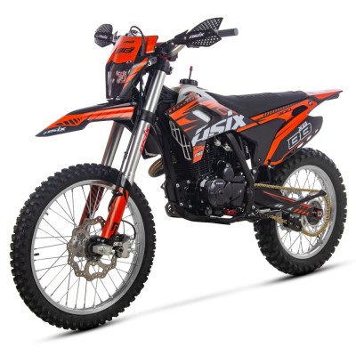 Motocicleta Cross/Enduro Asix XB88 A3, 250cc, roti 21/18&amp;quot;, culoare negru/portoca... Cod Produs: MX_NEW A6XB88A3CB250-F21/18-17 foto