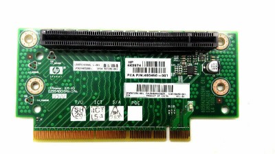 Placă verticală HP 490450-001 PCI Express X16 pentru PROLIANT Dl180 G6 foto