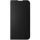 Husa tip carte cu stand Cento Soho neagra pentru Apple iPhone 12, 12 Pro