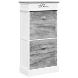 Cumpara ieftin Pantofar, gri, 50x28x98 cm, lemn de paulownia