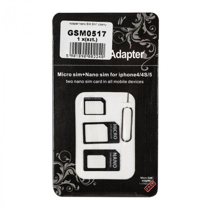 ADAPTOR NANO / MICRO / SIM 3 IN 1